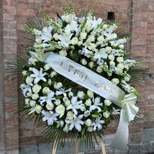 Corona di Fiori Bianchi